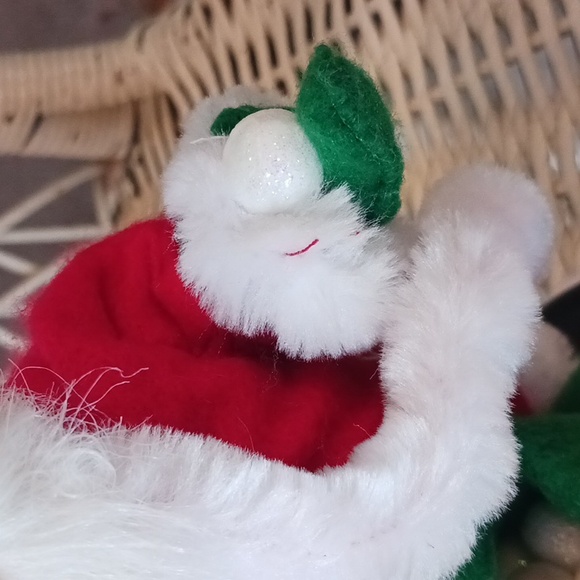 Snowball Santa by Annalee & Elf by Rennoc - Picture 4 of 13